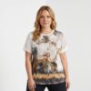 Premium Artistic Print Blouse - Wholesale Fashion Premium Artistic Print Blouse - Wholesale Fashion