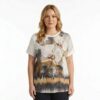 Premium Artistic Print Blouse - Wholesale Fashion Premium Artistic Print Blouse - Wholesale Fashion