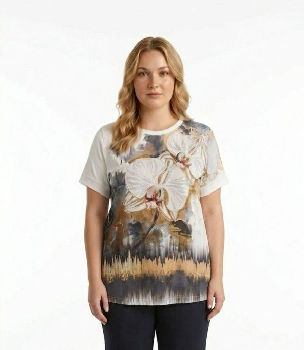 Premium Artistic Print Blouse - Wholesale Fashion Premium Artistic Print Blouse - Wholesale Fashion