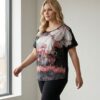 Premium Artistic Print Blouse - Wholesale Fashion Premium Artistic Print Blouse - Wholesale Fashion