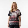 Premium Artistic Print Blouse - Wholesale Fashion Premium Artistic Print Blouse - Wholesale Fashion