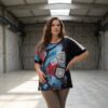 ELIZAFANTI Women's Artistic Print Blouse - Premium Fashion Top ELIZAFANTI Women's Artistic Print Blouse - Premium Fashion Top
