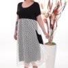Premium Polka Dot Color Block Dress - Wholesale Premium Polka Dot Color Block Dress - Wholesale