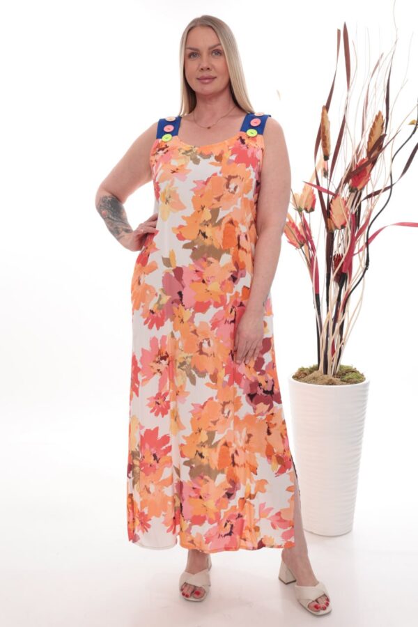 Women's Floral Maxi Dress - Wholesale Women's Floral Maxi Dress - Wholesale
