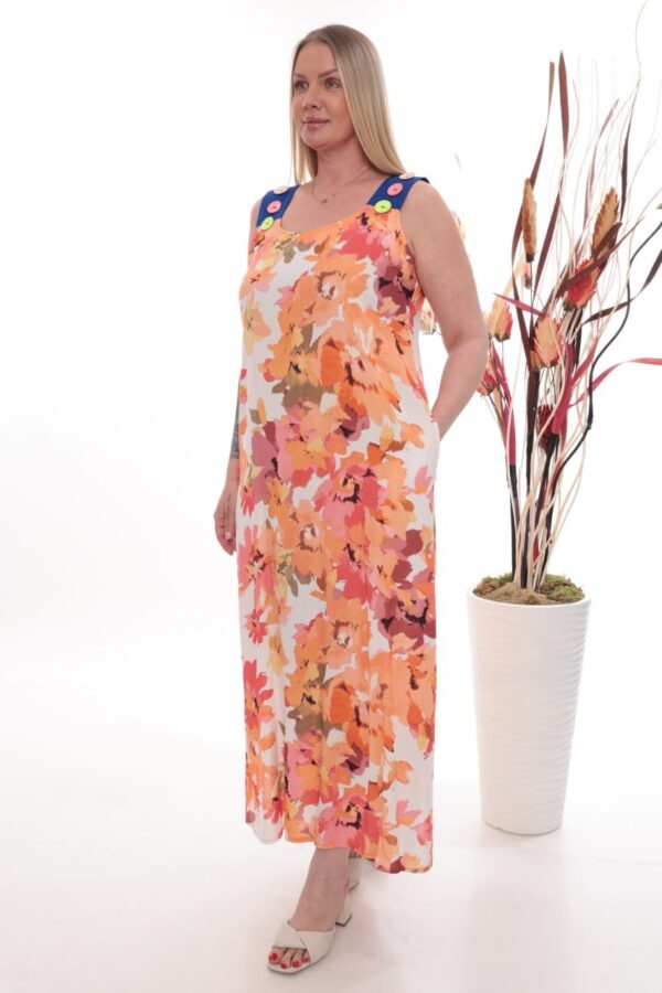 Women's Floral Maxi Dress - Wholesale Women's Floral Maxi Dress - Wholesale