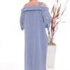 Premium Cold Shoulder Dress with Eyelet Details Premium Cold Shoulder Dress with Eyelet Details