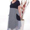 Premium Polka Dot Color Block Dress - Wholesale Premium Polka Dot Color Block Dress - Wholesale