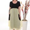 Premium Polka Dot Color Block Dress - Wholesale Premium Polka Dot Color Block Dress - Wholesale