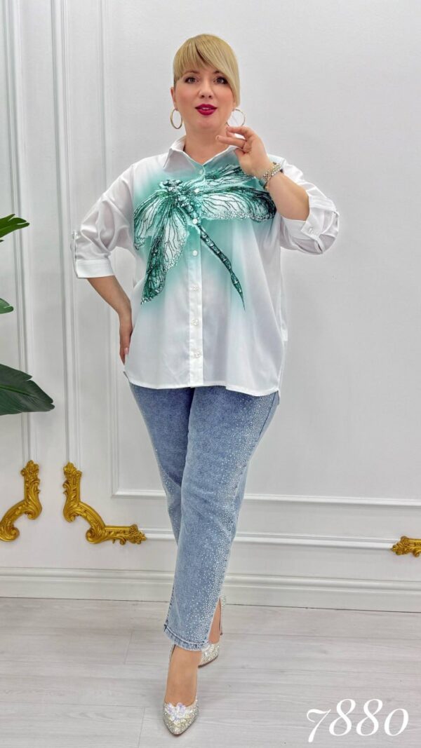 Premium Dragonfly Print Shirt - Wholesale Fashion Apparel Premium Dragonfly Print Shirt - Wholesale Fashion Apparel