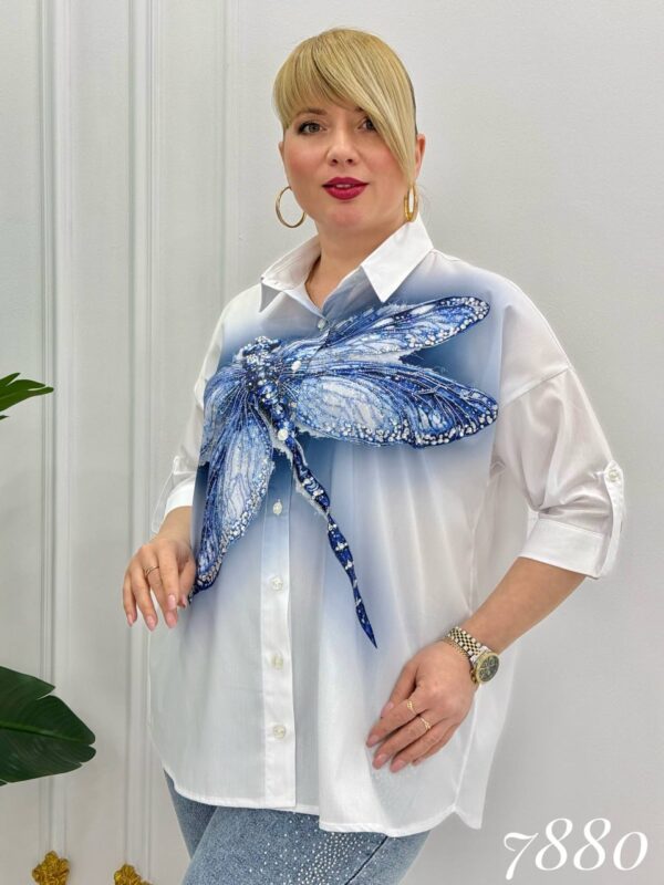 Premium Dragonfly Print Shirt - Wholesale Fashion Apparel Premium Dragonfly Print Shirt - Wholesale Fashion Apparel