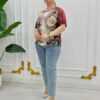 Premium Floral Print Blouse - Wholesale Fashion Top Premium Floral Print Blouse - Wholesale Fashion Top