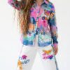 Colorful Artistic Top and Bottom Set - Premium Wholesale Collection Colorful Artistic Top and Bottom Set - Premium Wholesale Collection