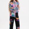 Colorful Artistic Top and Bottom Set - Premium Wholesale Collection Colorful Artistic Top and Bottom Set - Premium Wholesale Collection