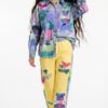 Colorful Artistic Top and Bottom Set - Premium Wholesale Collection Colorful Artistic Top and Bottom Set - Premium Wholesale Collection