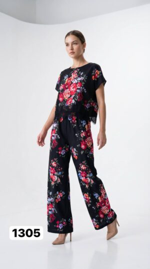 Floral Print Two-Piece Set - Premium Wholesale Fashion Floral Print Two-Piece Set - Premium Wholesale Fashion
