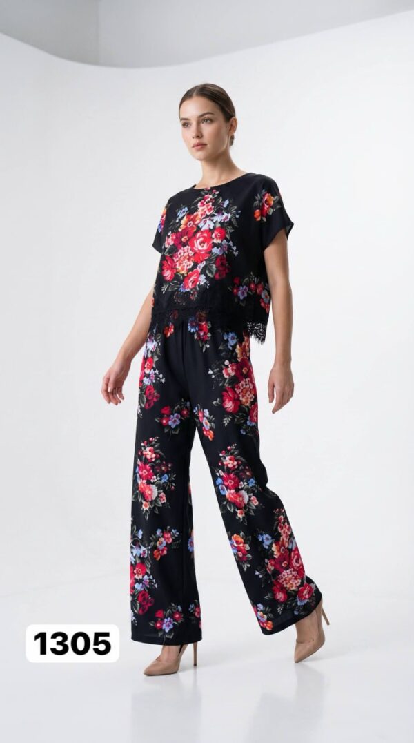 Floral Print Two-Piece Set - Premium Wholesale Fashion