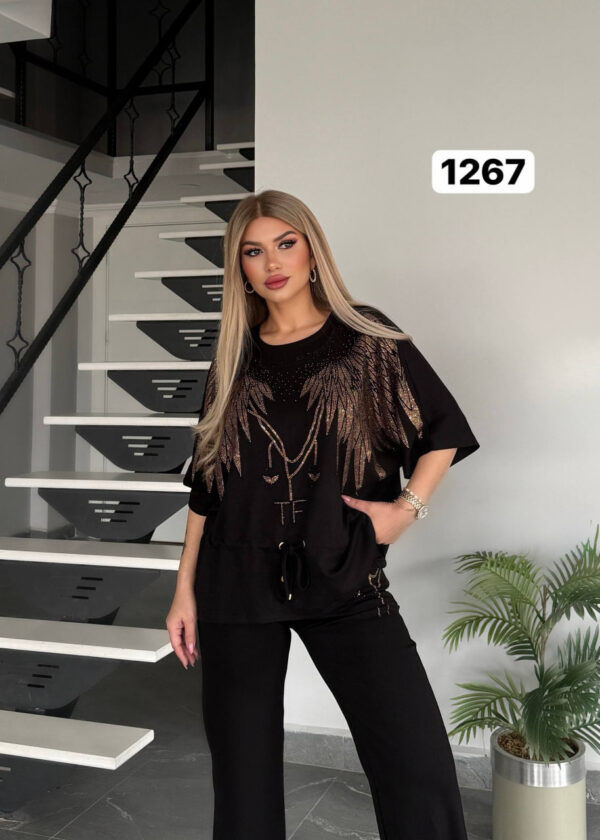 Premium Black Top Bottom Set - Wholesale Fashion Premium Black Top Bottom Set - Wholesale Fashion
