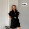 Black Distressed Denim Playsuit Wholesale Black Distressed Denim Playsuit Wholesale