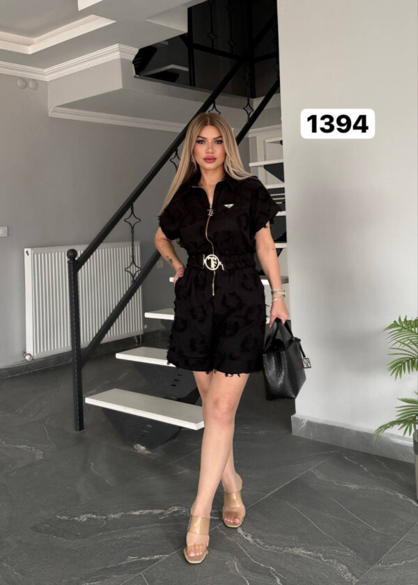 Black Distressed Denim Playsuit Wholesale Black Distressed Denim Playsuit Wholesale