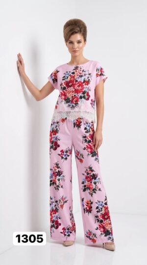 Floral Print Two-Piece Set - Premium Wholesale Fashion