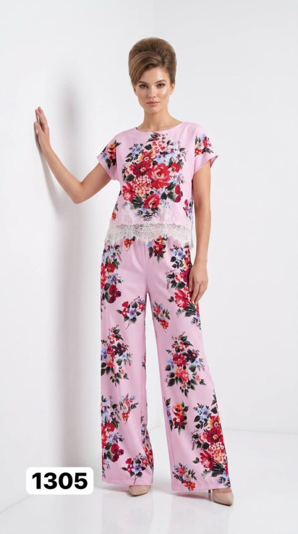 Floral Print Two-Piece Set - Premium Wholesale Fashion