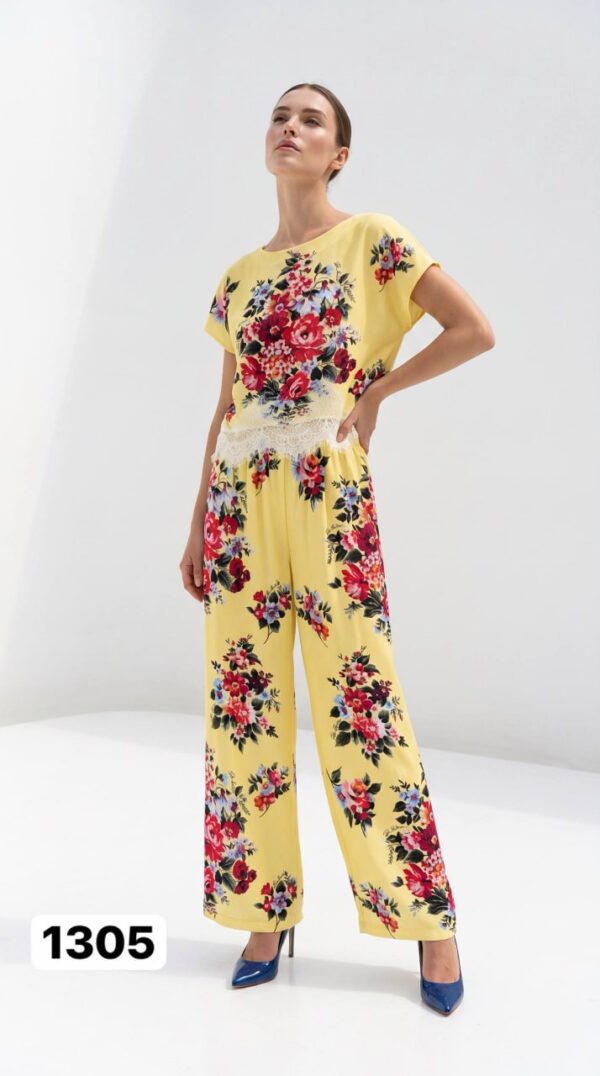 Floral Print Two-Piece Set - Premium Wholesale Fashion