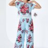 Floral Print Two-Piece Set - Premium Wholesale Fashion