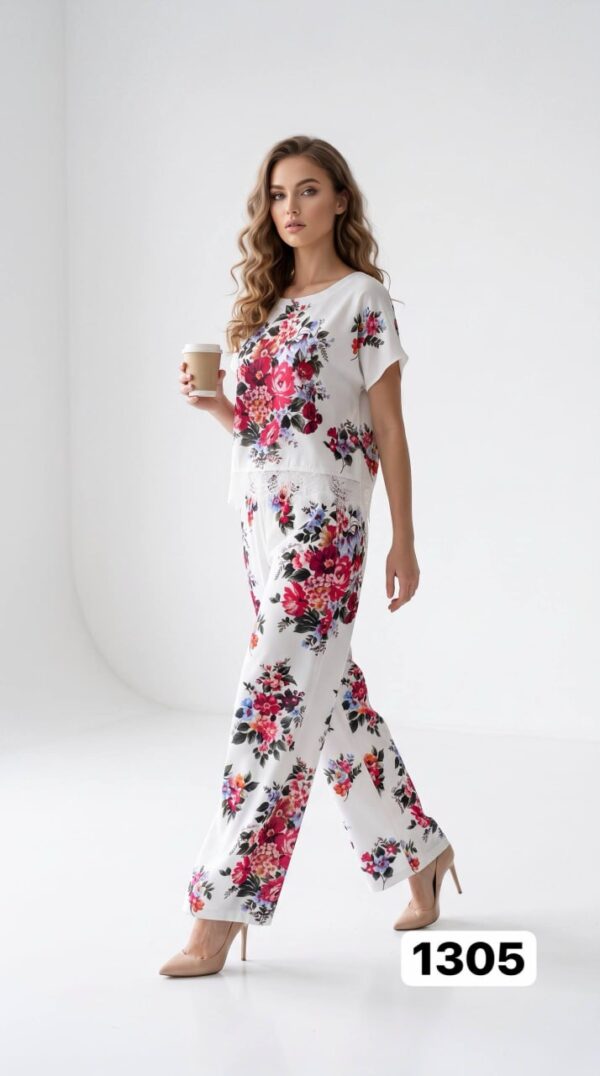 Floral Print Two-Piece Set - Premium Wholesale Fashion