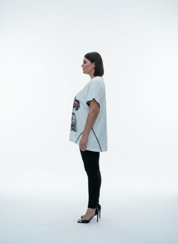 LAVELINA3156 Premium Graphic Blouse