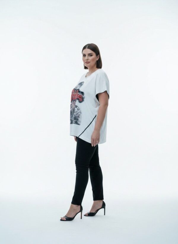 LAVELINA3156 Premium Graphic Blouse