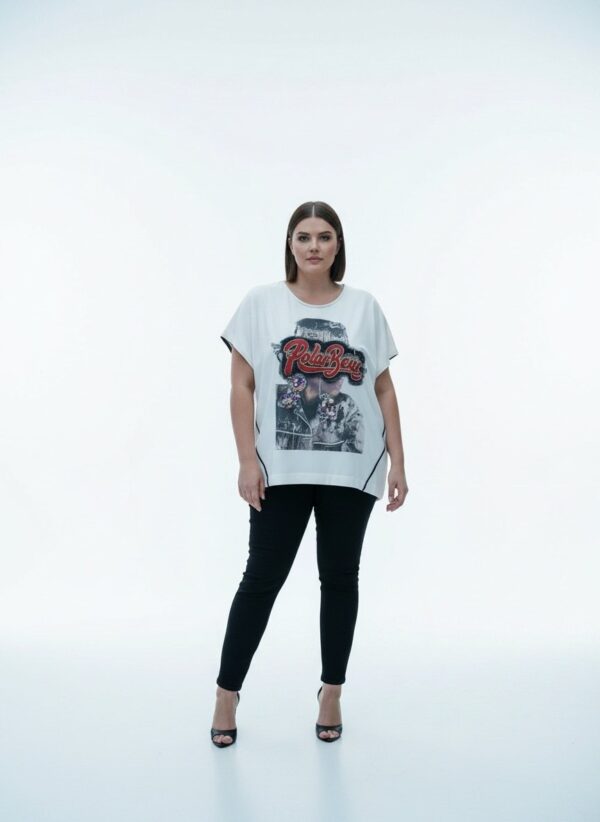 LAVELINA3156 Premium Graphic Blouse