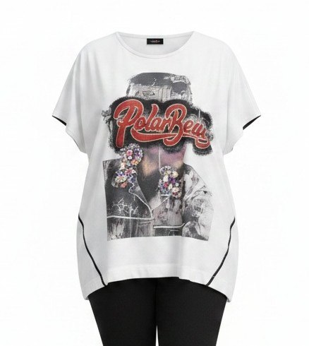 LAVELINA3156 Premium Graphic Blouse