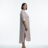 LAVELINA3656 Premium Linen Button Dress LAVELINA3656 Premium Linen Button Dress