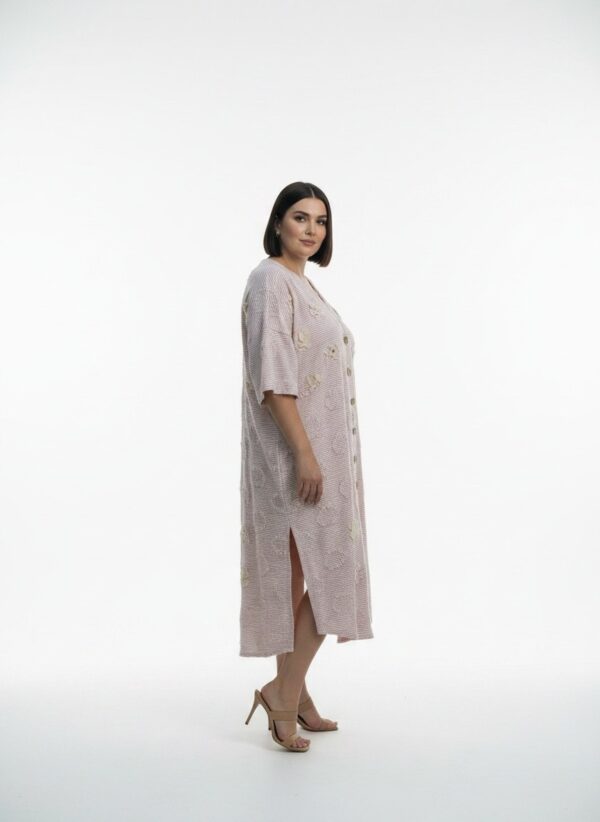 LAVELINA3656 Premium Linen Button Dress LAVELINA3656 Premium Linen Button Dress