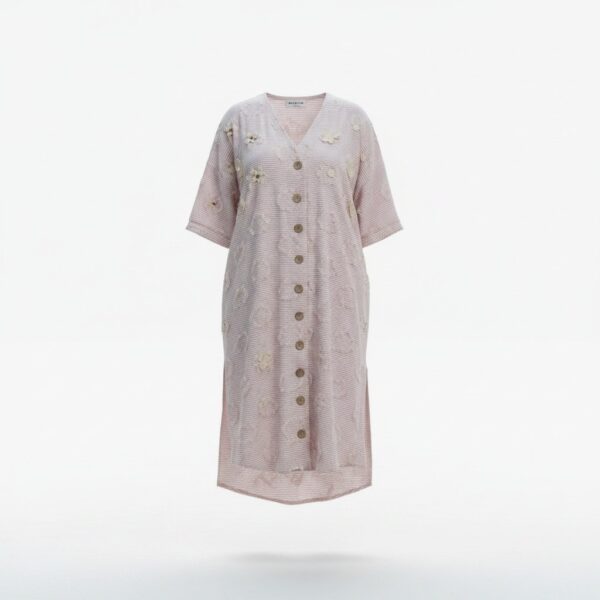 LAVELINA3656 Premium Linen Button Dress LAVELINA3656 Premium Linen Button Dress