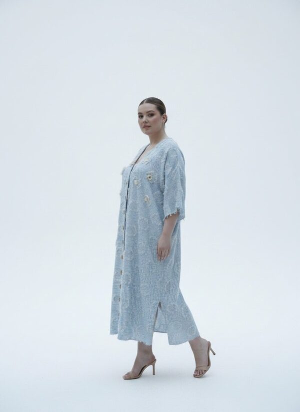LAVELINA3656 Premium Linen Button Dress LAVELINA3656 Premium Linen Button Dress
