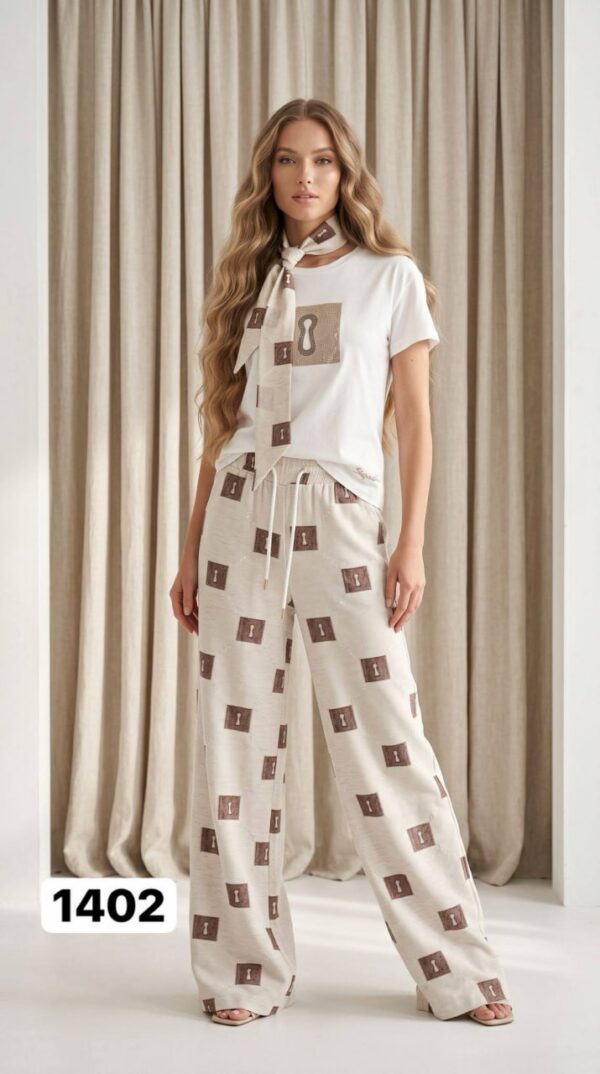Premium Beige Loungewear Set - Top & Bottom Collection Premium Beige Loungewear Set - Top & Bottom Collection