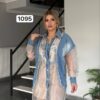 TATU1095 Double Team Denim Shirt Jacket
