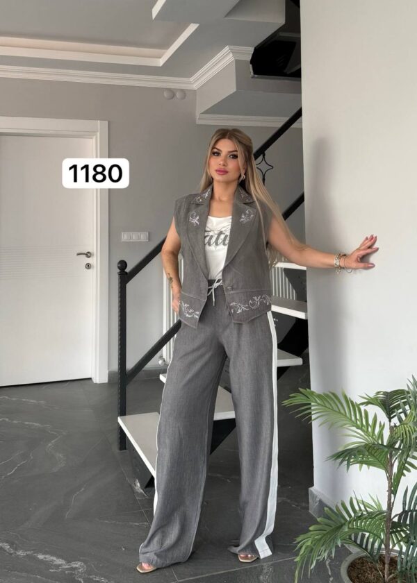 TATU1180 Premium Vest & Trousers Set