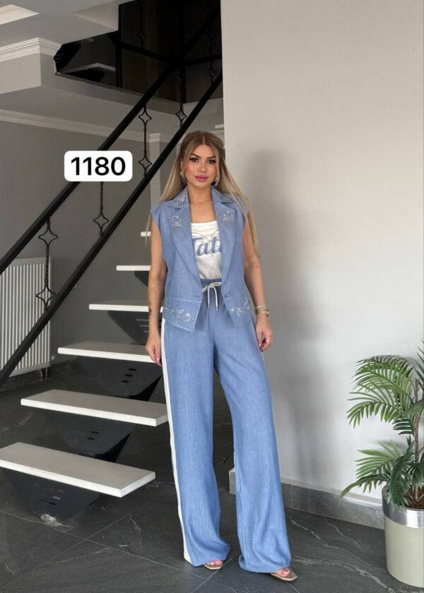 TATU1180 Premium Vest & Trousers Set
