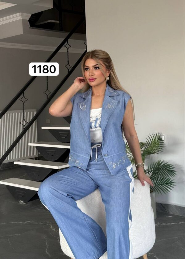 TATU1180 Premium Vest & Trousers Set