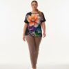 ELIZAFANTI9457 Premium Floral Print Blouse