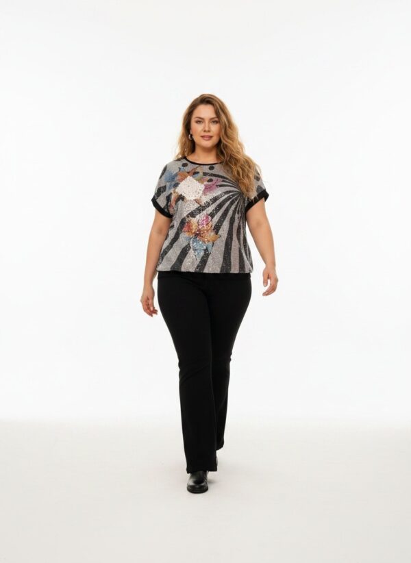 ELIZAFANTI9512 Floral Print Blouse ELIZAFANTI9512 Floral Print Blouse