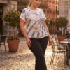 ELIZAFANTI9512 Floral Print Blouse ELIZAFANTI9512 Floral Print Blouse