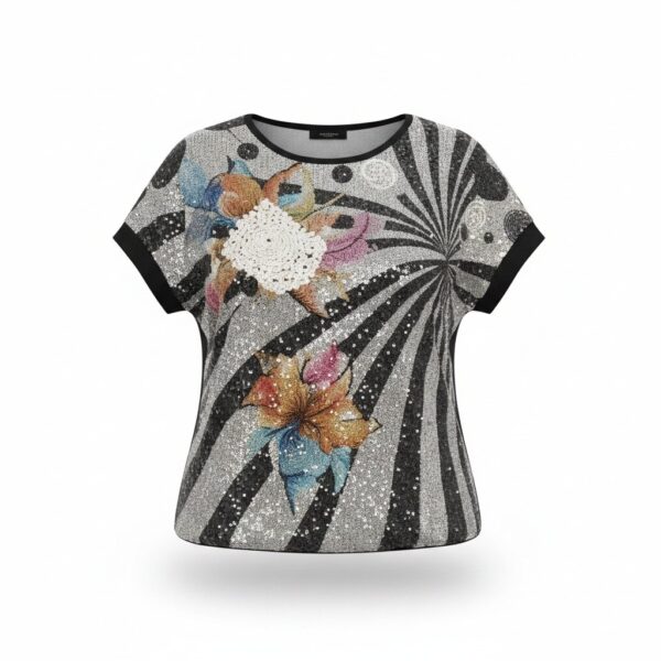ELIZAFANTI9512 Floral Print Blouse ELIZAFANTI9512 Floral Print Blouse