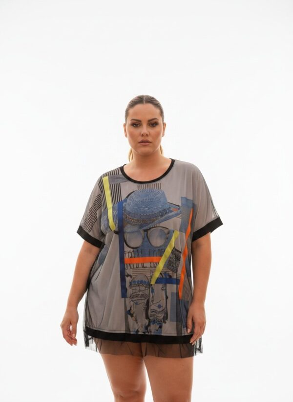 Premium Graphic Blouse - Wholesale Fashion Top
