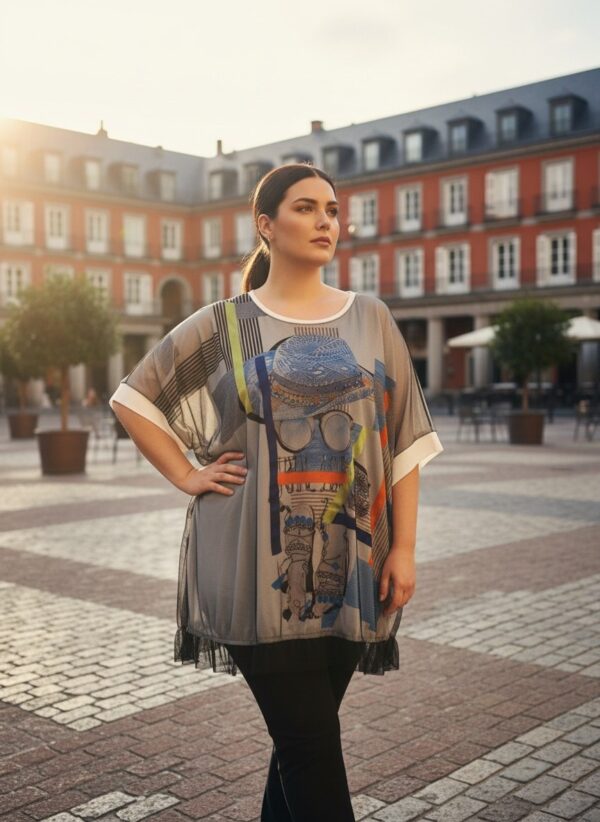 Premium Graphic Blouse - Wholesale Fashion Top