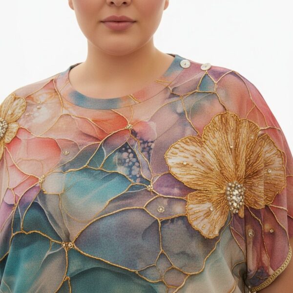 Premium Floral Blouse - Wholesale Women's Fashion Premium Floral Blouse - Wholesale Women's Fashion