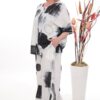 Abstract Print Two-Piece Set - Premium Wholesale Fashion