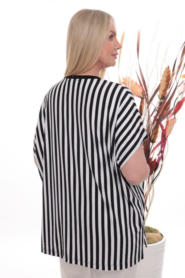 Premium Striped Blouse - Wholesale Premium Striped Blouse - Wholesale